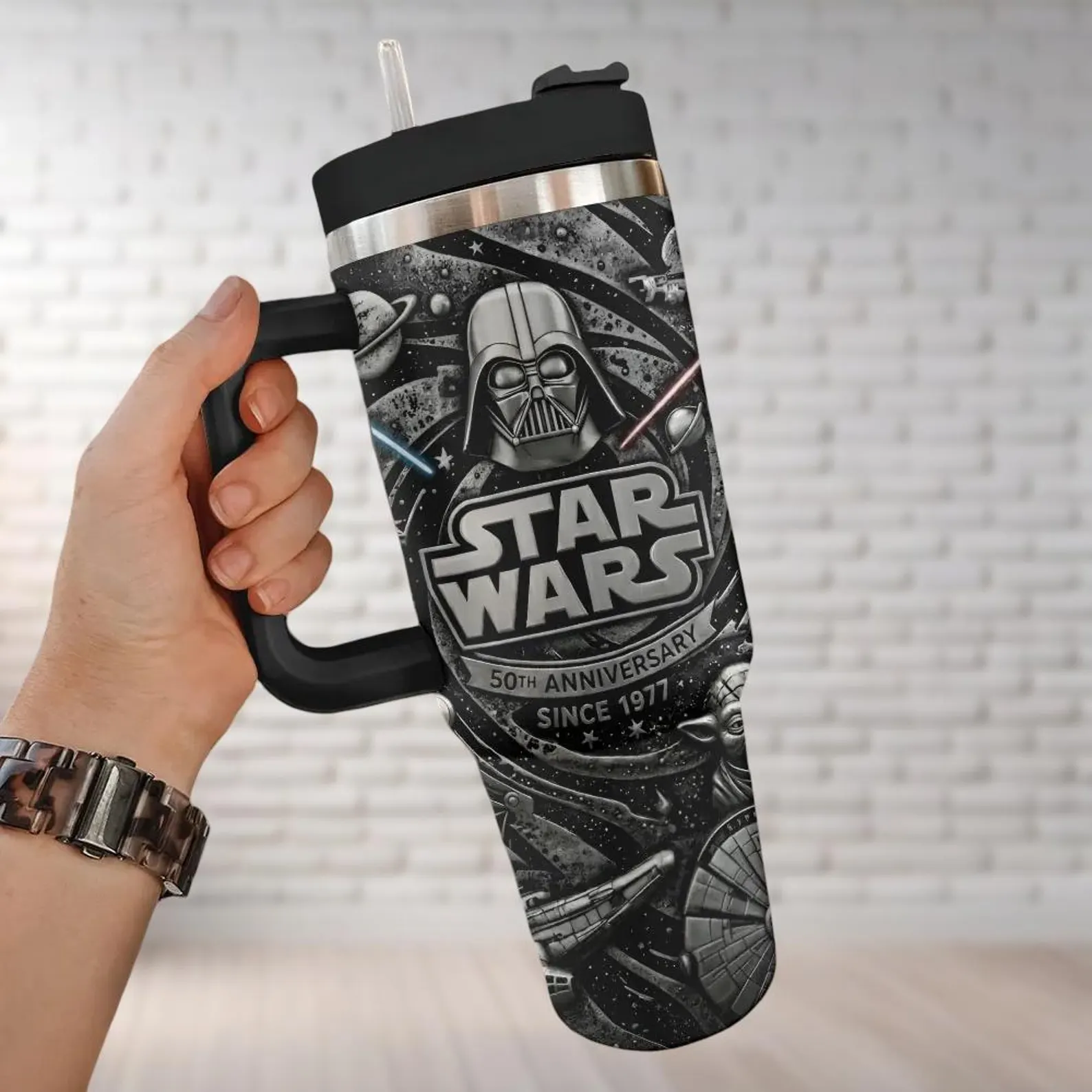 Star Wars 50Th Anniversary Tumbler 40 Oz
