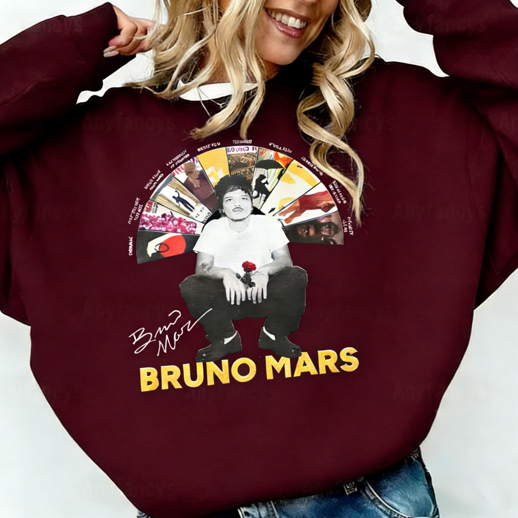 When Bruno Mars Enters A New Era Unisex Shirts/Crewneck/Hoodie