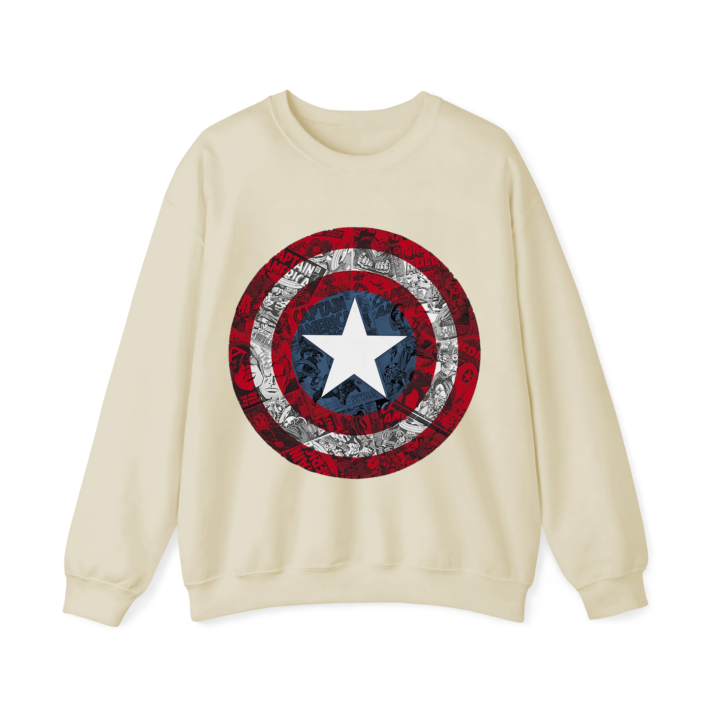 Captain America Crewneck Sweatshirt
