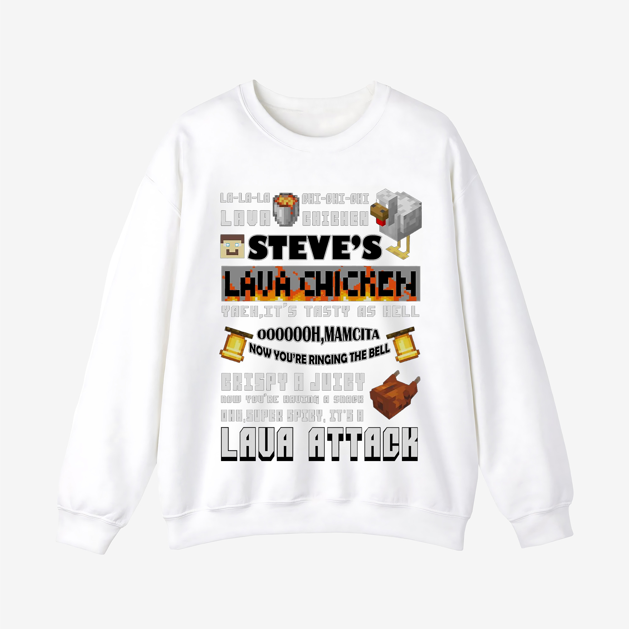 Lava Chicken Crewneck Sweatshirt