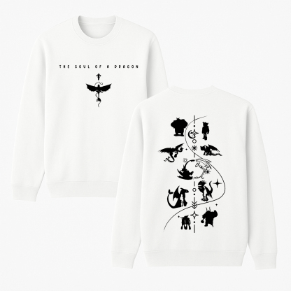 The Soul Of A Dragon Crewneck Sweatshirt