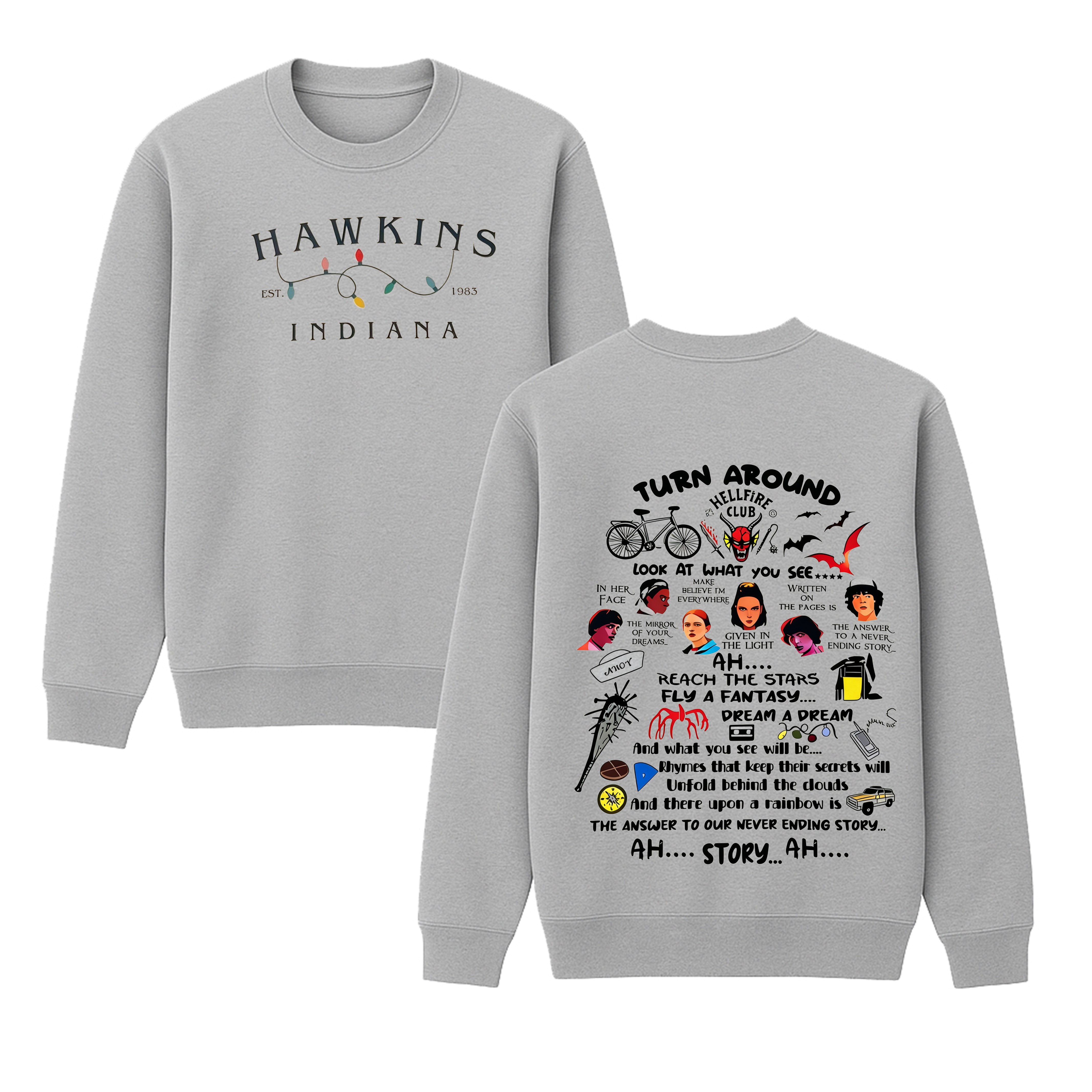 Stranger Things Unisex Shirt/Crewneck/Hoodie