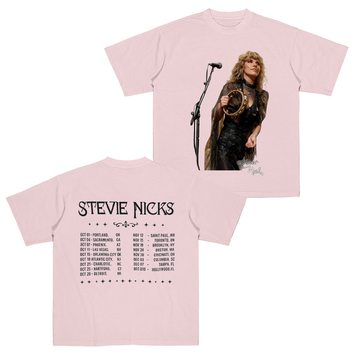 Stevie Nicks Tour 2025 T-Shirt