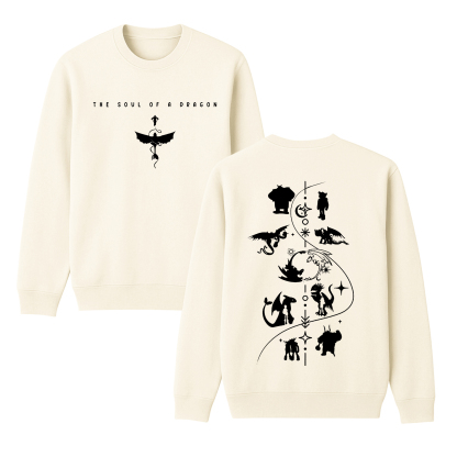 The Soul Of A Dragon Crewneck Sweatshirt