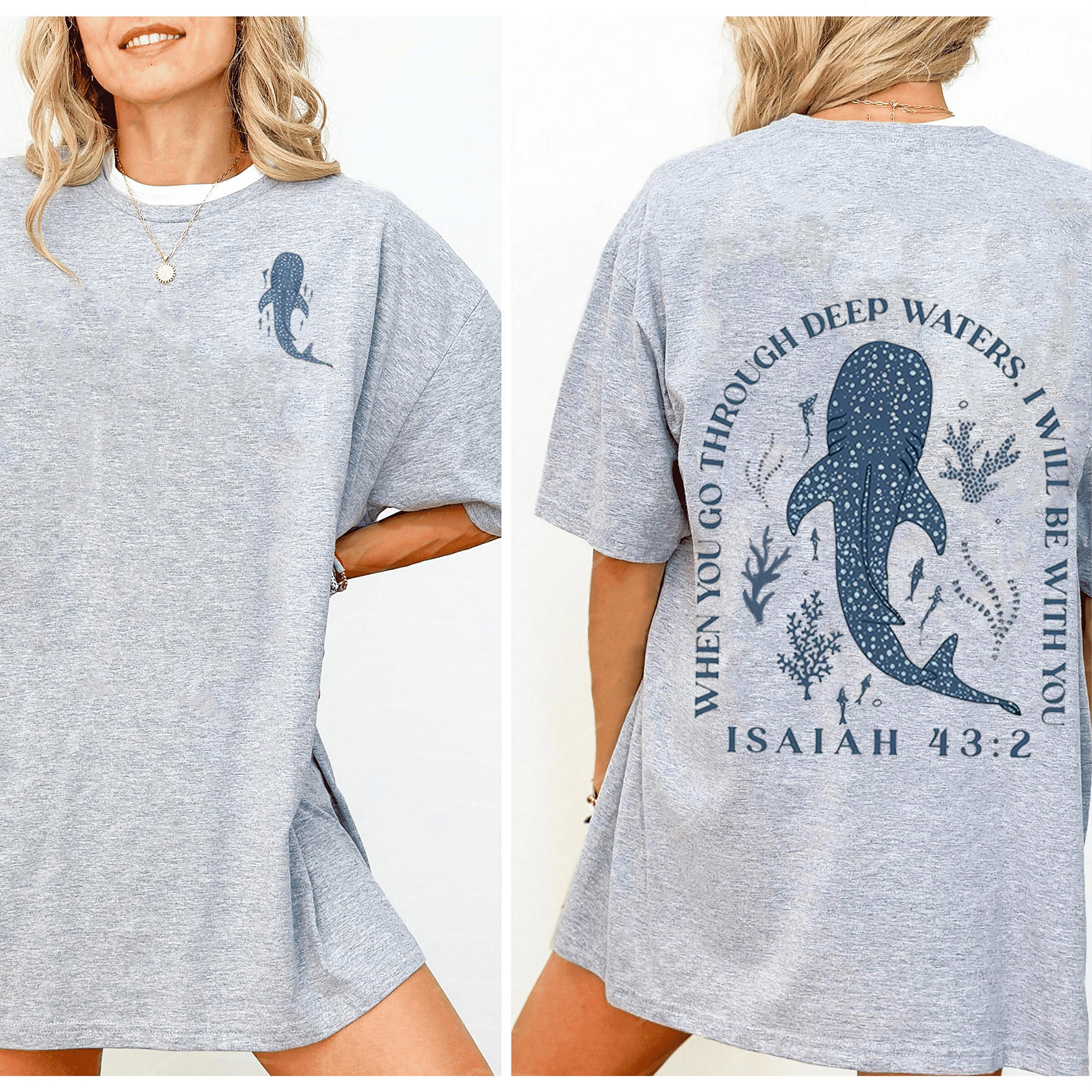 Go Through Deep Waters  Unisex Shirt/Crewneck/Hoodie