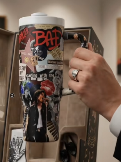 Michael Jackson 40oz Tumbler