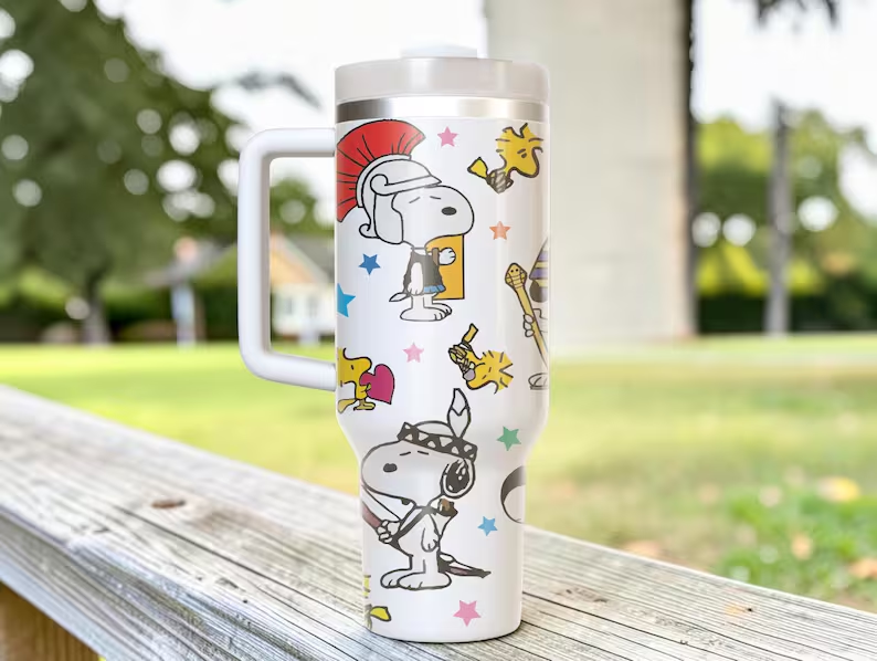 Snoopy Stanley Tumbler