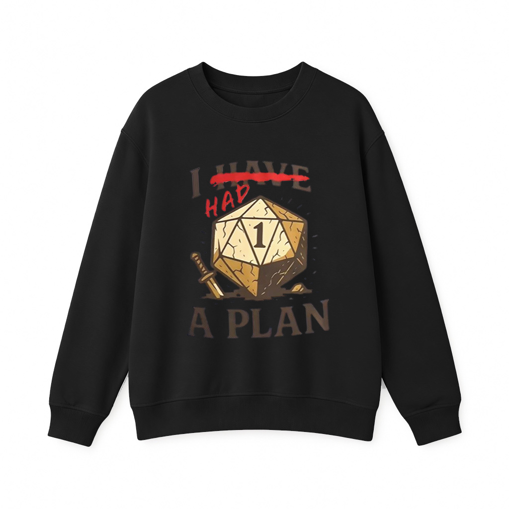Funny Dungeons and Dragons Roleplay Crewneck Sweatshirt
