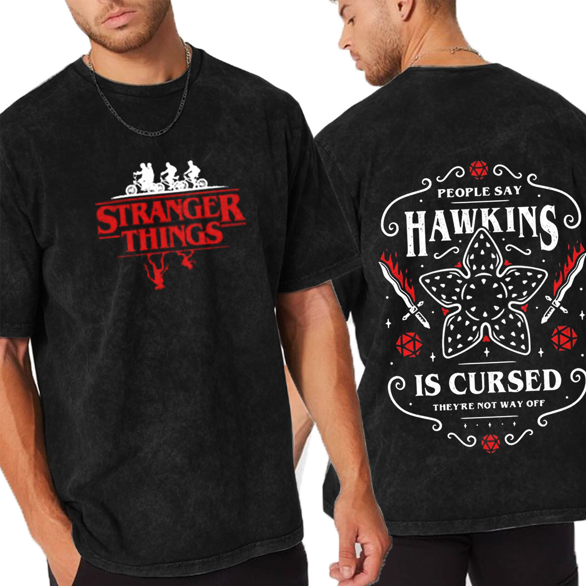Stranger Things Vintage Washed T-shirt/Crewneck/Hoodie