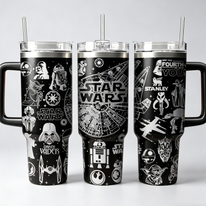 Star Wars Engraved Tumbler 40OZ