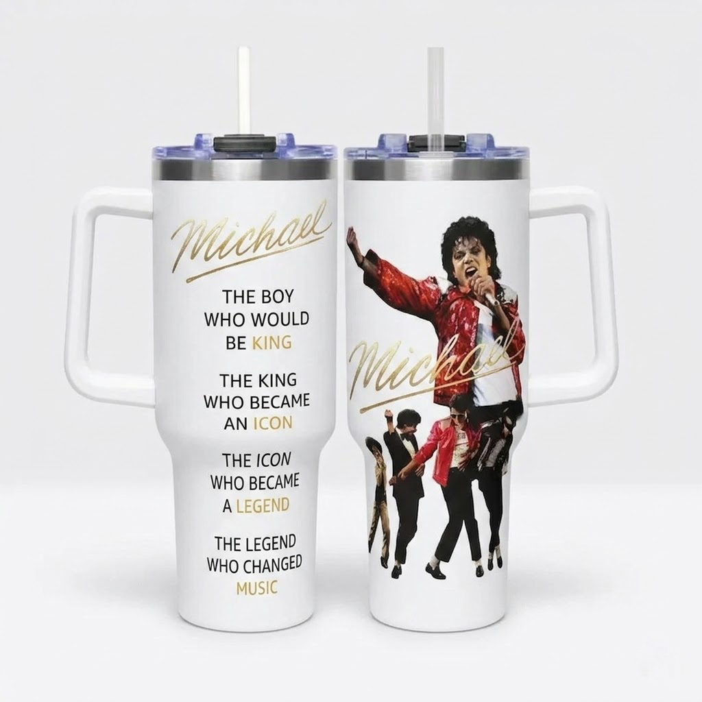 Michael Jackson 40oz Tumbler