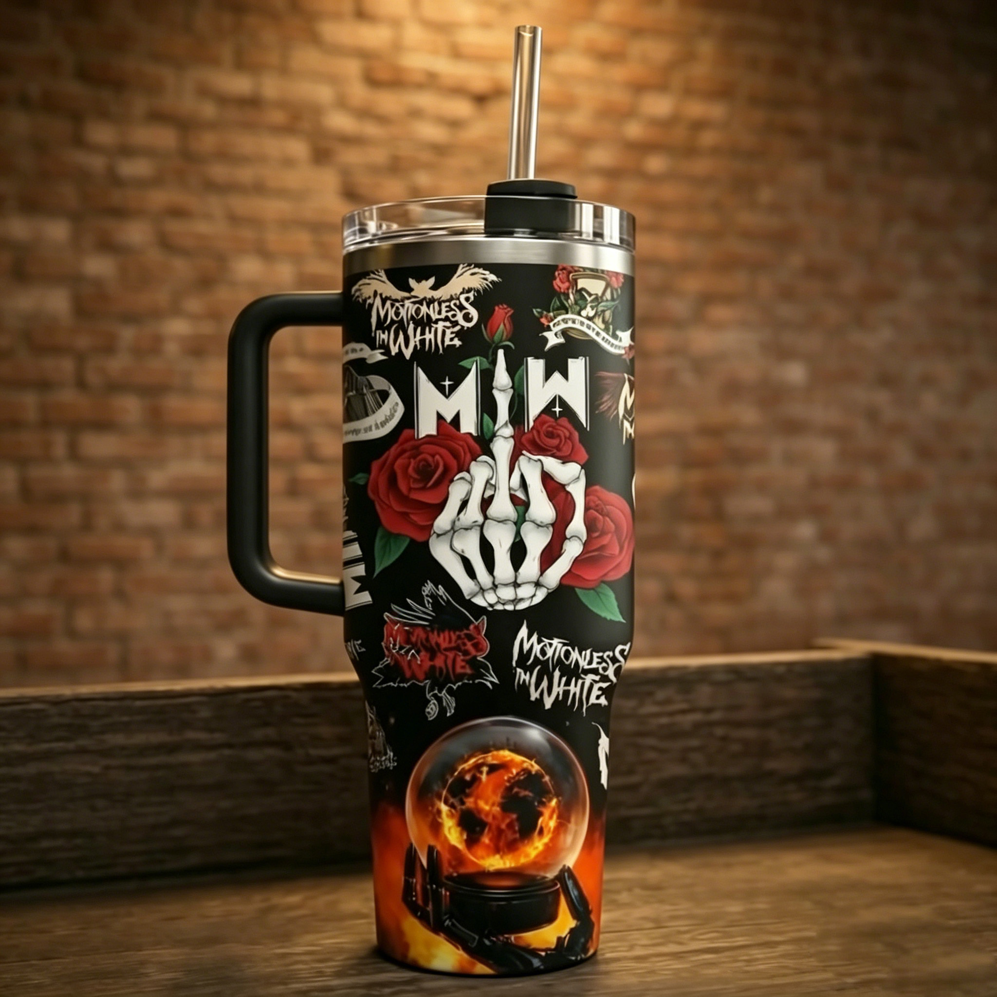 Motionless in White Custom Stanley Cup 40 oz 30 oz Tumbler