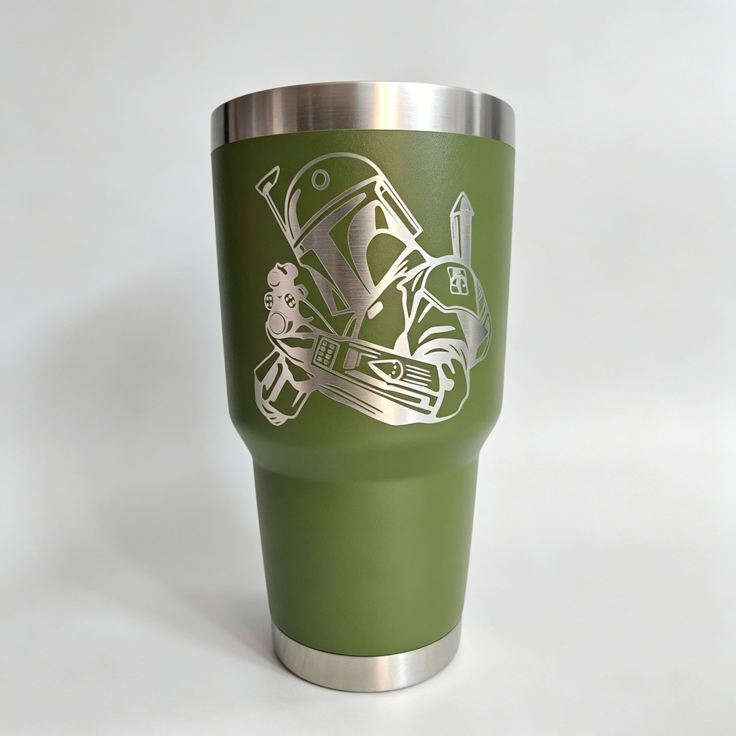 30oz Boba Fett Star Wars Stainless Steel Tumbler with Lid,