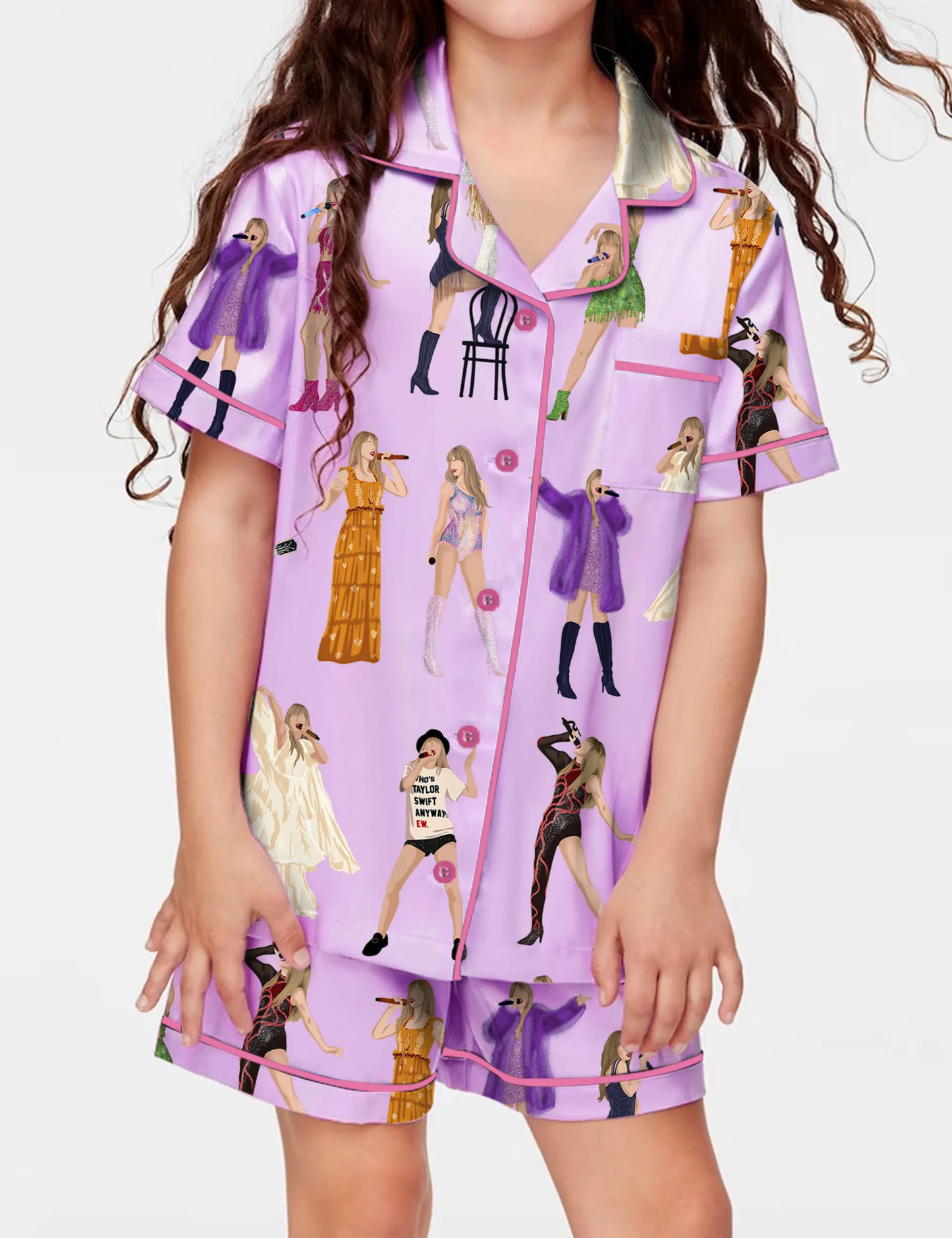 Music Artists Pajama Set For Kids