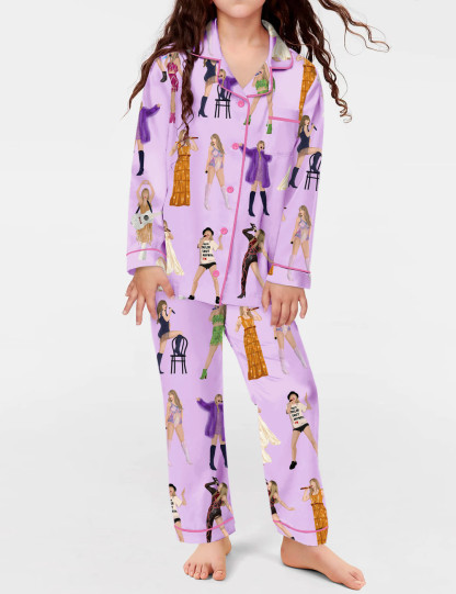 Music Artists Pajama Set For Kids