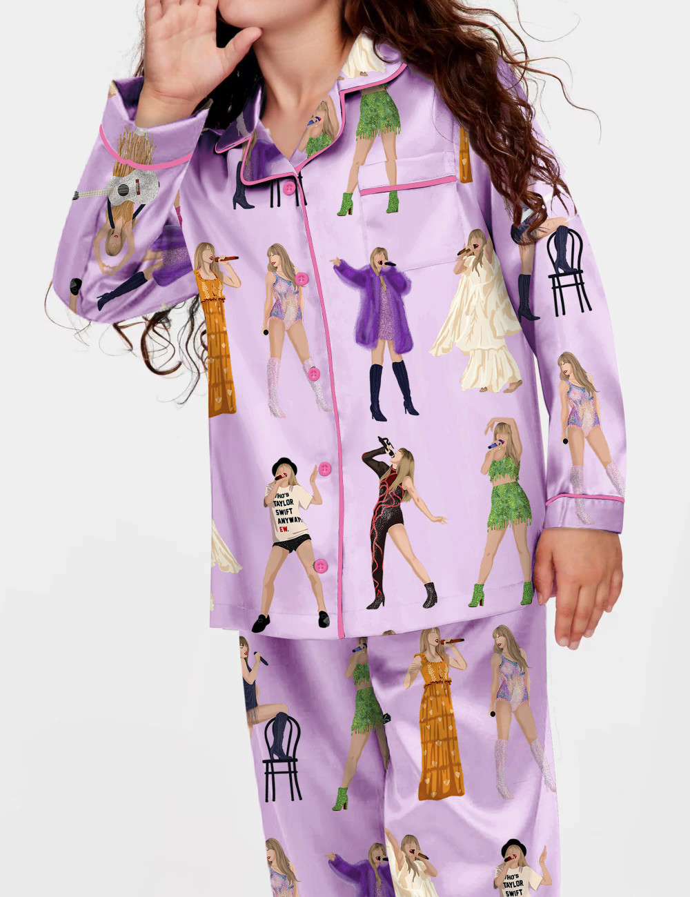 Music Artists Pajama Set For Kids