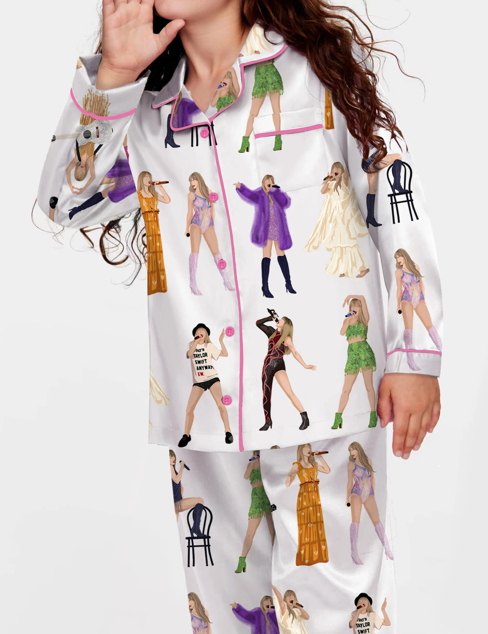 Music Artists Pajama Set For Kids