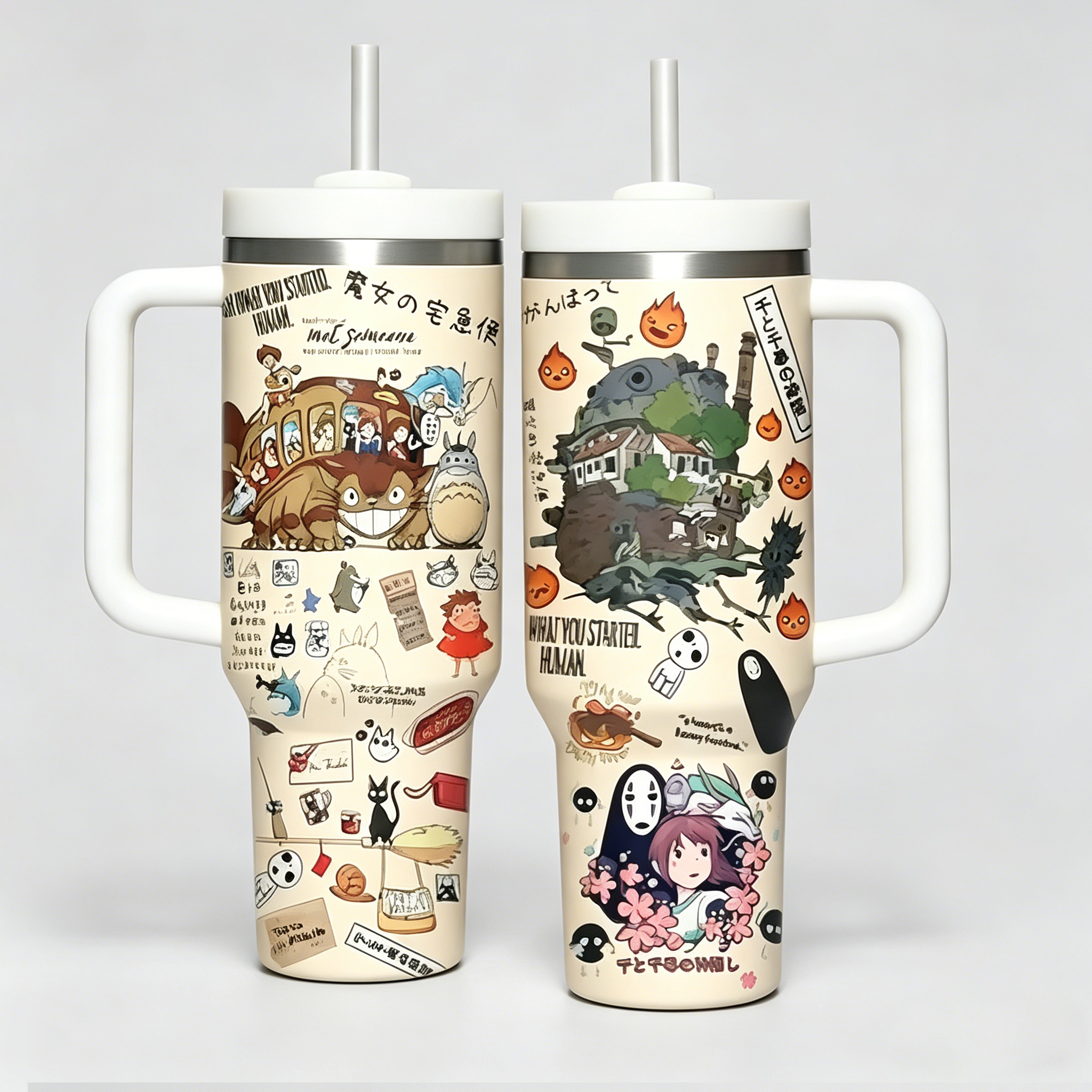 Spirited Away Totoro Tumbler