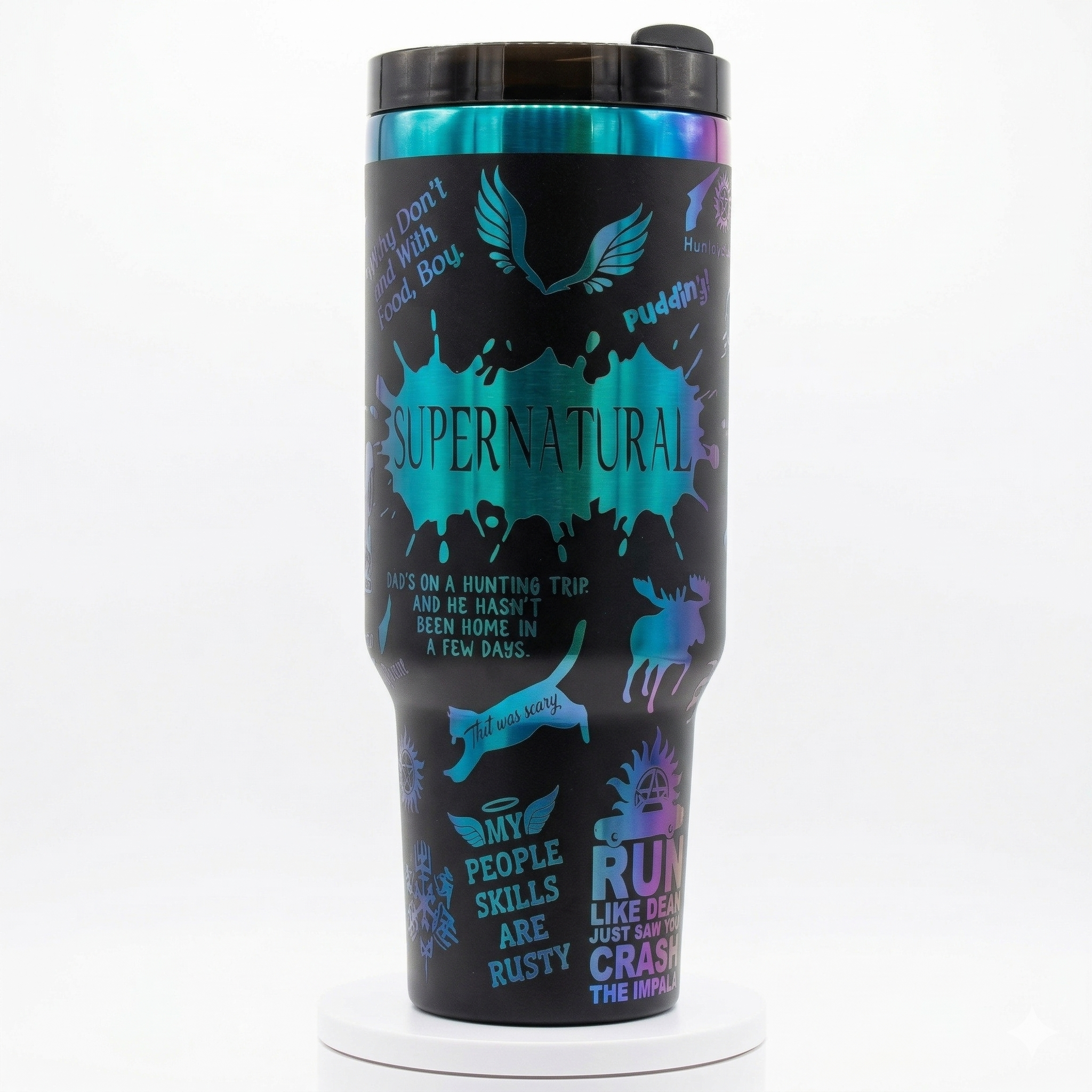  Supernatural Inspired Stanley Tumbler Cup