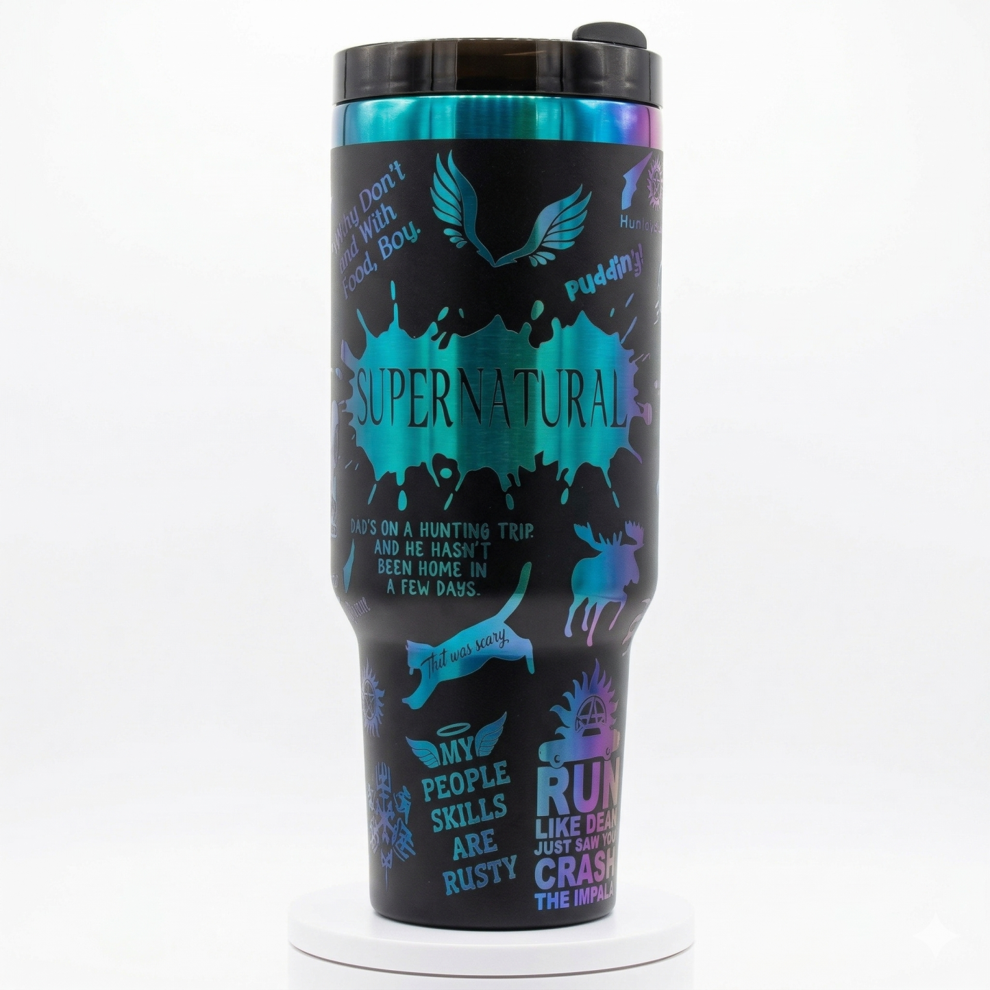  Supernatural Inspired Stanley Tumbler Cup