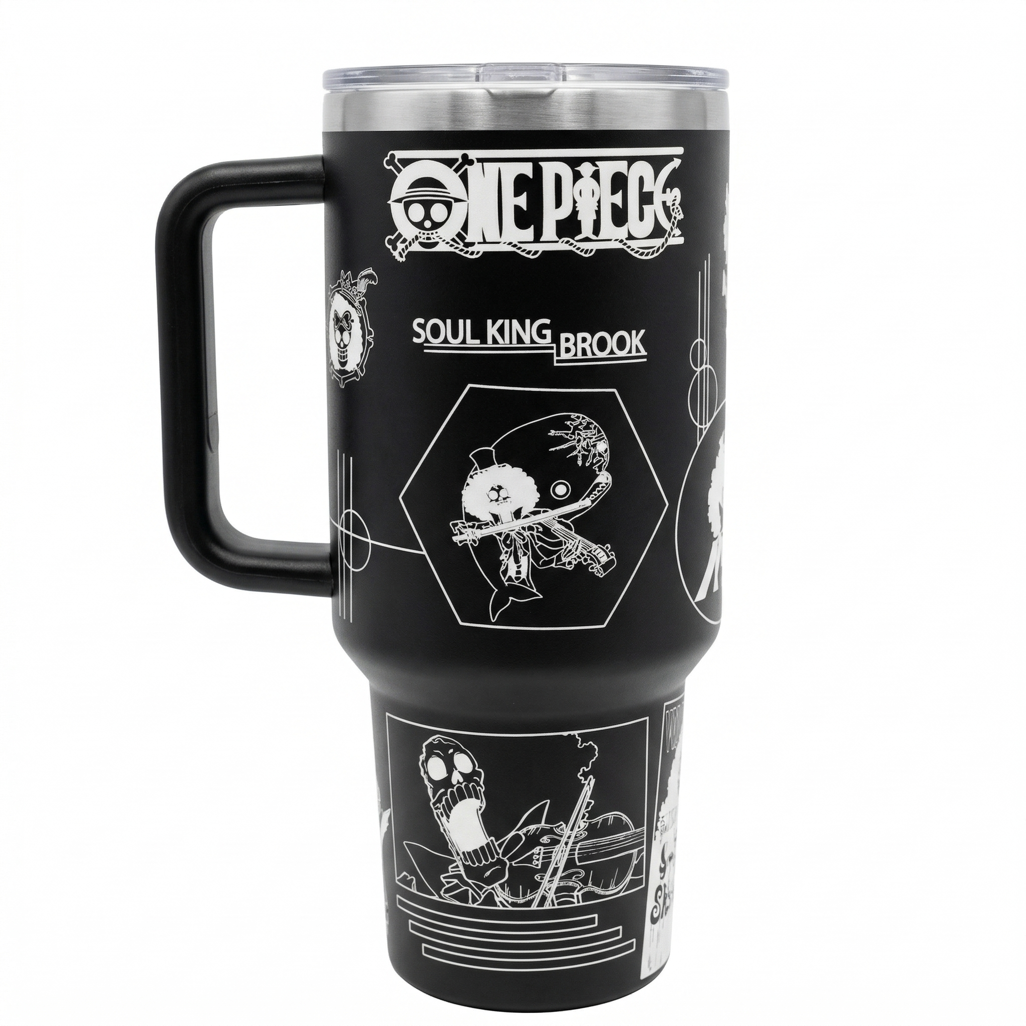 [Copy]One Piece Tumbler Anime Chibi Lucu 500ml