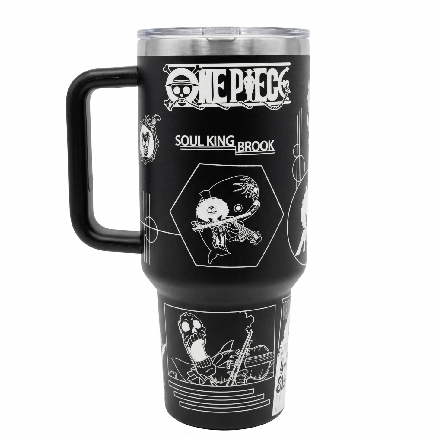 [Copy]One Piece Tumbler Anime Chibi Lucu 500ml