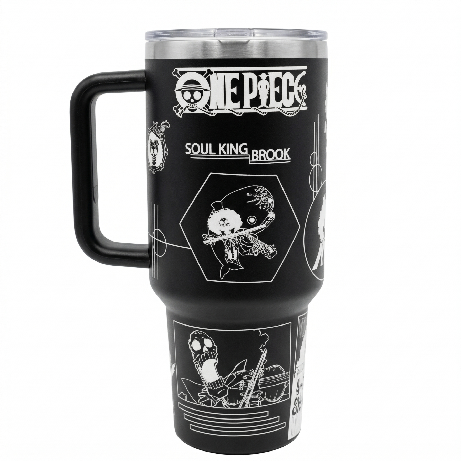 [Copy]One Piece Tumbler Anime Chibi Lucu 500ml