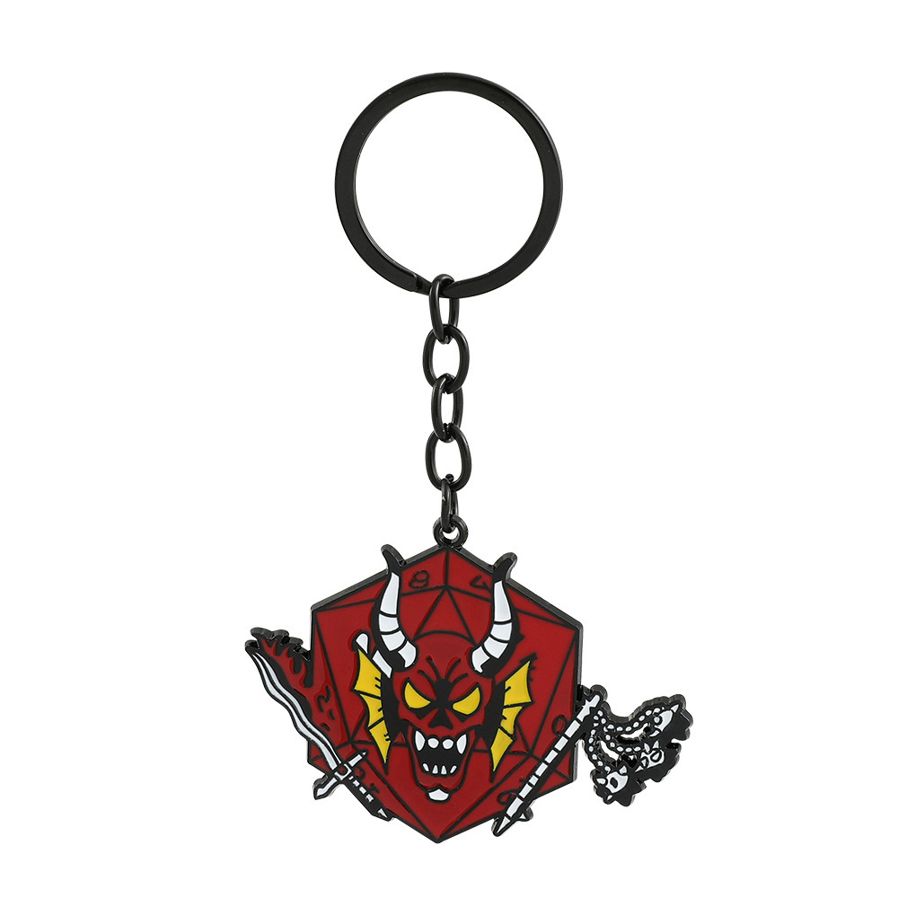  Hellfire Club Necklace Stranger Things Keychain Old Money Style