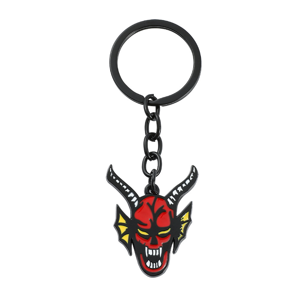 New Stranger Things 4 Hellfire Club Necklace Stranger Things Keychain Old Money Style