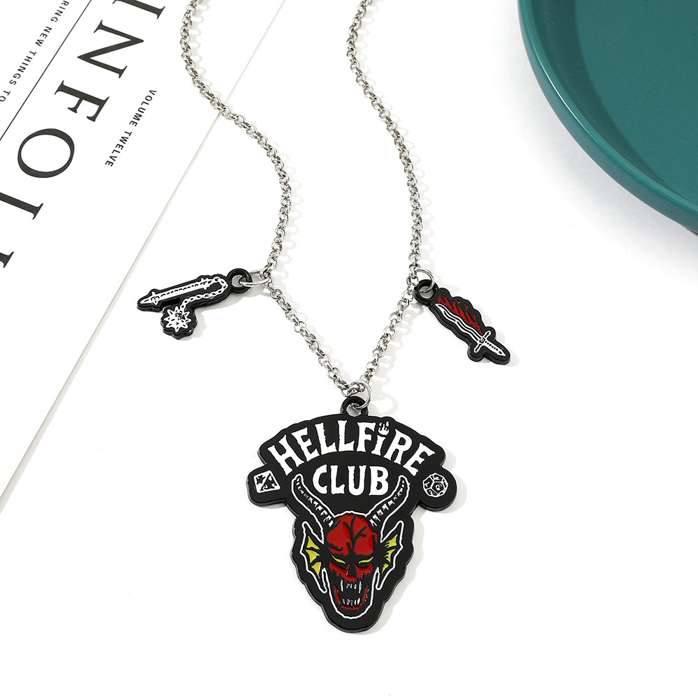 Stranger Things necklace Hexagram pendant