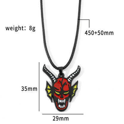 New Stranger Things 4 Hellfire Club Necklace Stranger Things Keychain Old Money Style
