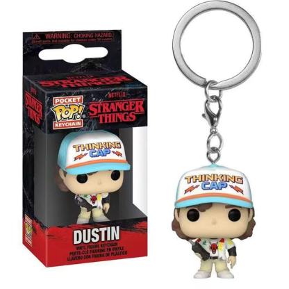Stranger Things Short-haired Eleven Man-eating Plant Dustin Keychain Pendant Toy