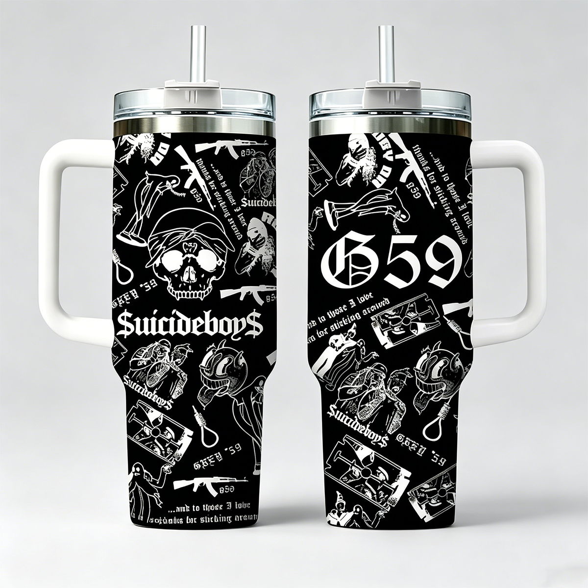 Uicideboy$ Music Custom Stanley Cup 40 oz 30 oz
