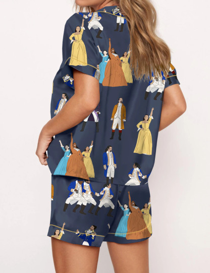 Hamilton Satin Pajama Set For Women