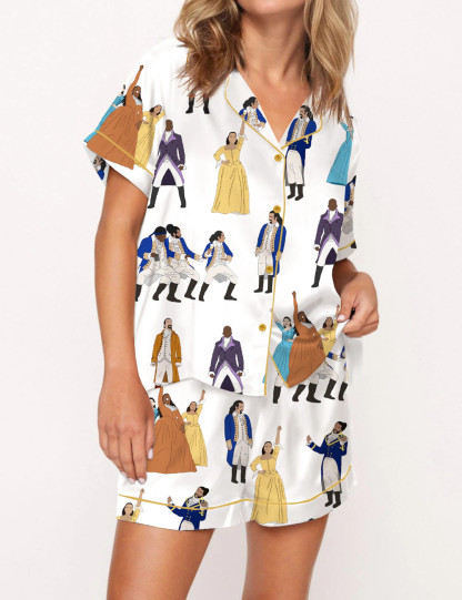 Hamilton Satin Pajama Set For Women