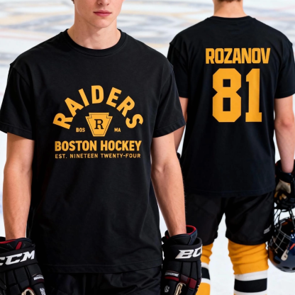 Ilya Rozanov 81- Boston,Hudson Willians Connor Storrie Unisex T-shirt/Crewneck/Hoodie