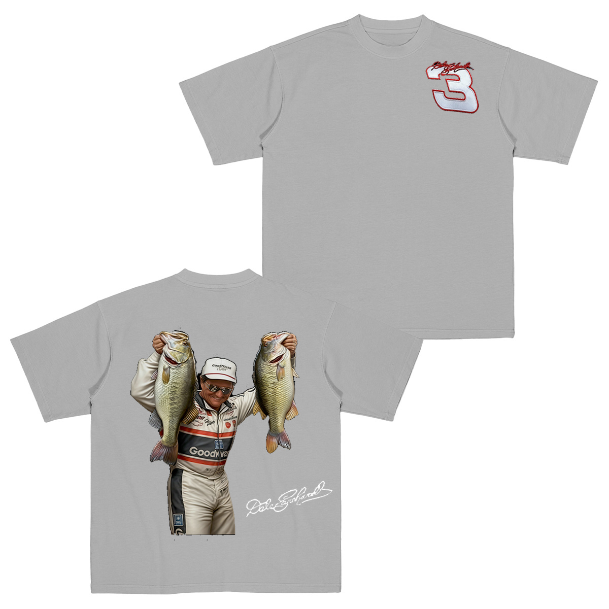 Dale Earnhardt Bass Fishing T-Shirt