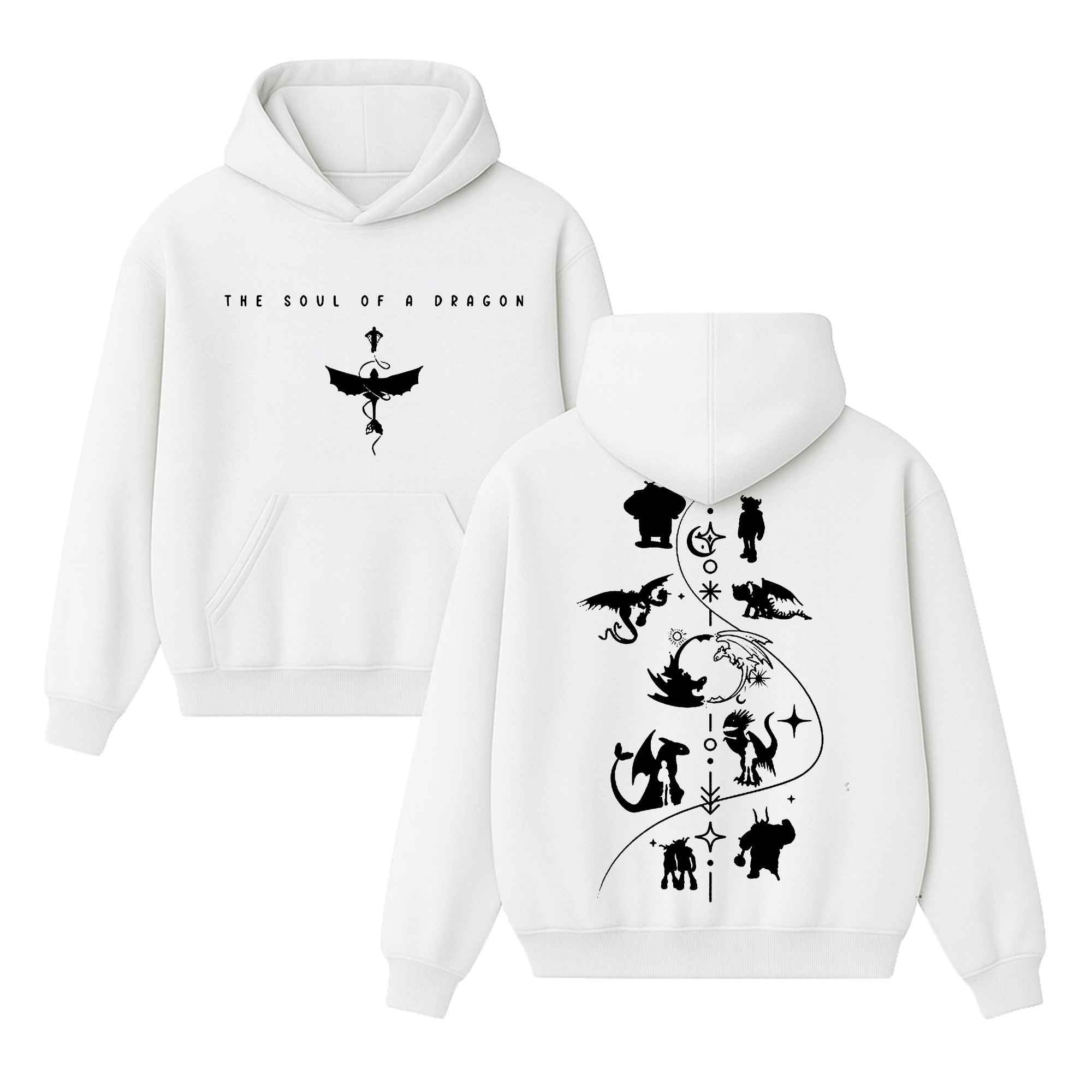 The Soul Of A Dragon Hoodie