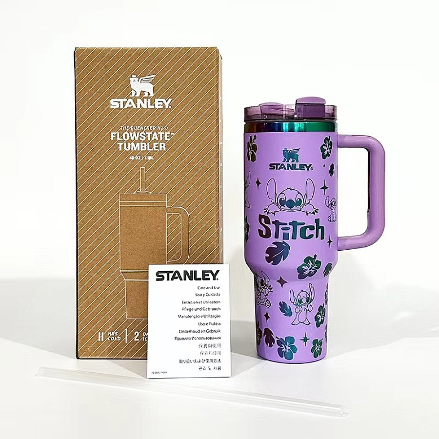 Custom Laser Lilo & Stitch Stanley Tumbler Cup