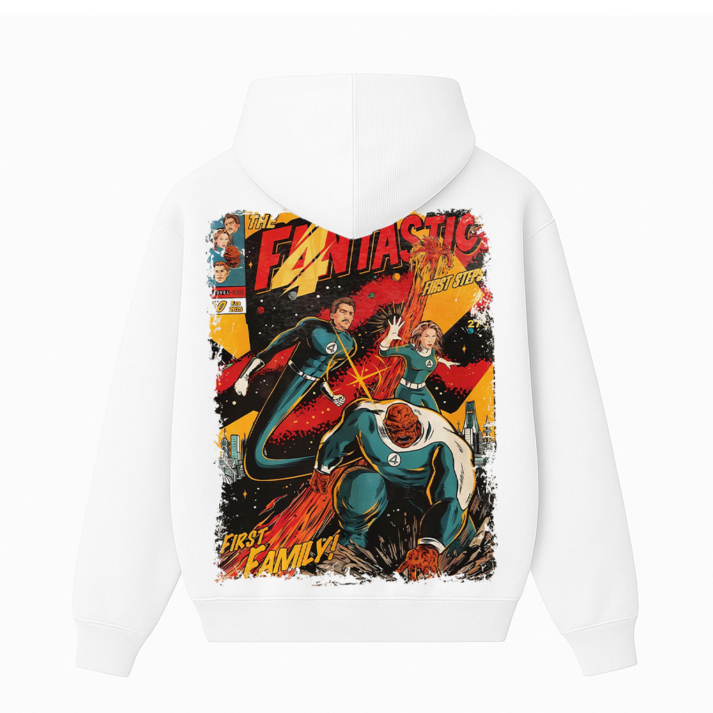 Fantastic Four Unisex Cotton Hoodie