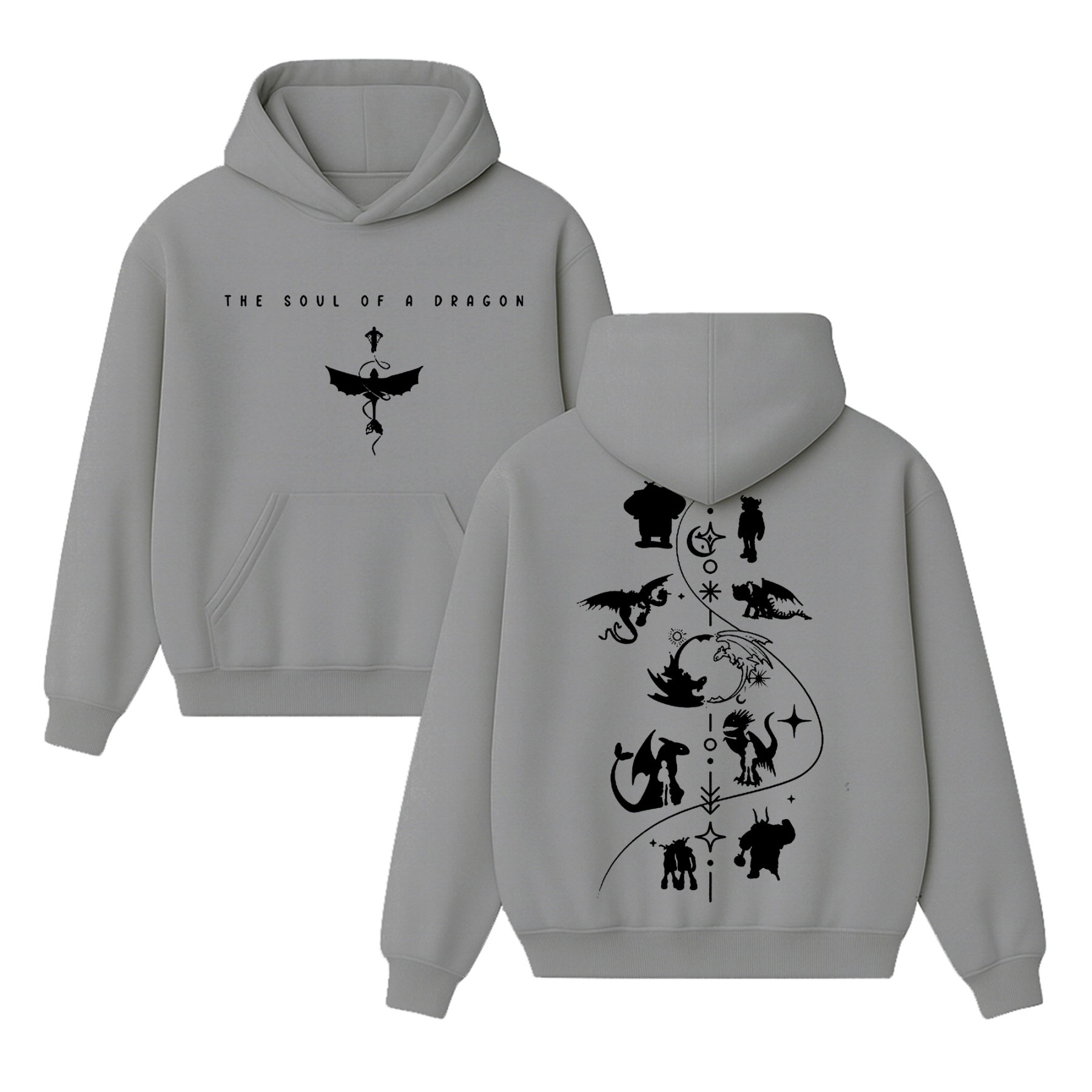 The Soul Of A Dragon Hoodie