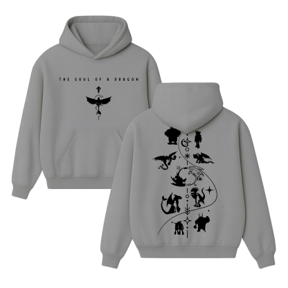 The Soul Of A Dragon Hoodie