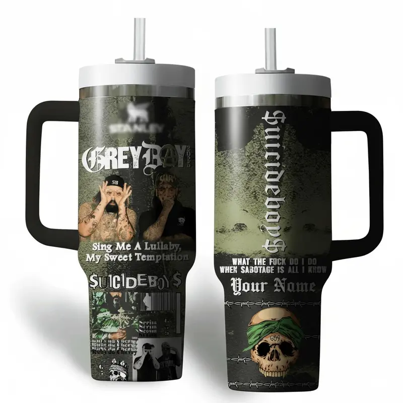 Shinedown Music Custom Cup 40 oz 30 oz Tumbler With Handle