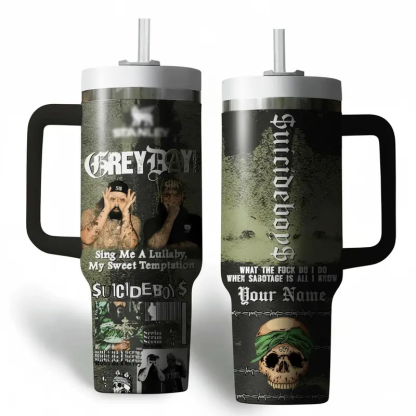 Shinedown Music Custom Cup 40 oz 30 oz Tumbler With Handle