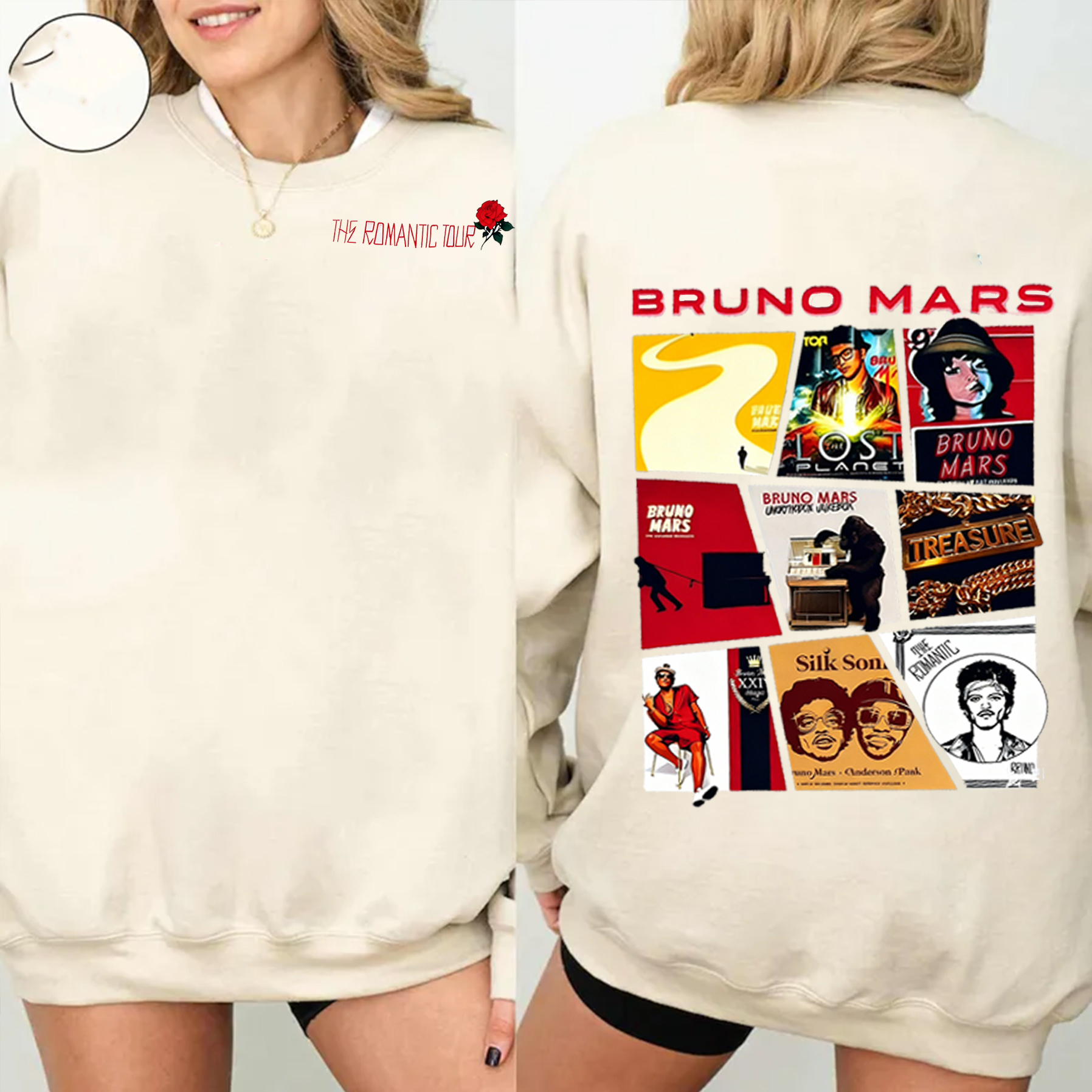 Bruno Mars album series  Unisex Shirts/Crewneck/Hoodie
