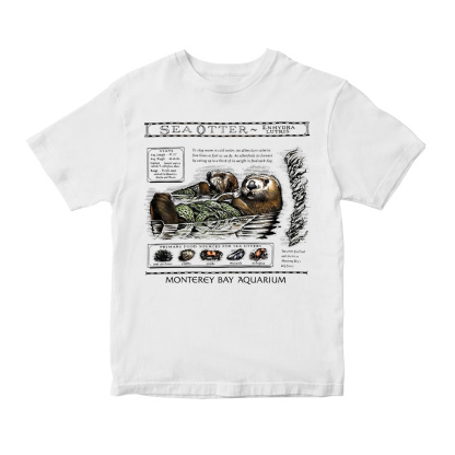 Sea Otters Monterey Bay Aquarium T-Shirt