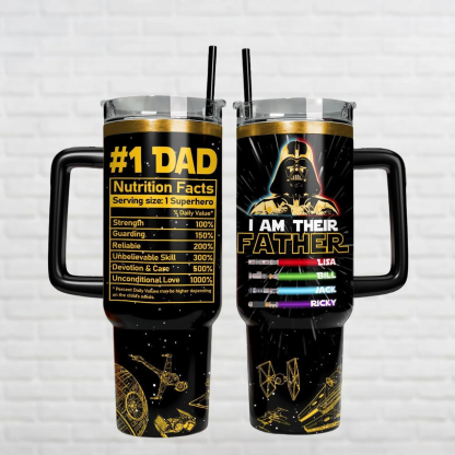 Star Wars Lightsaber Dad Tumbler
