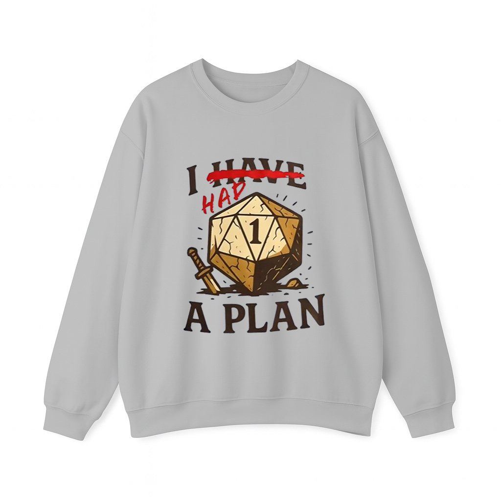 Funny Dungeons and Dragons Roleplay Crewneck Sweatshirt