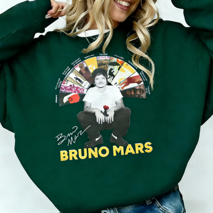 When Bruno Mars Enters A New Era Unisex Shirts/Crewneck/Hoodie