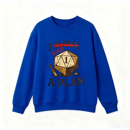 Funny Dungeons and Dragons Roleplay Crewneck Sweatshirt